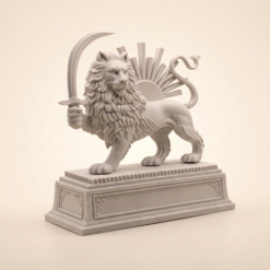 Alternative view of مجسمه شیر و خورشید